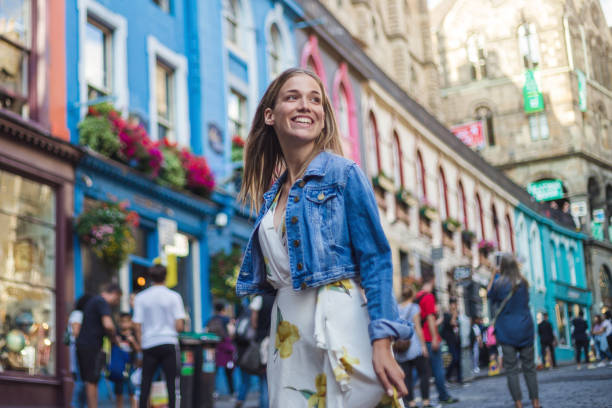 Jean jacket with dress