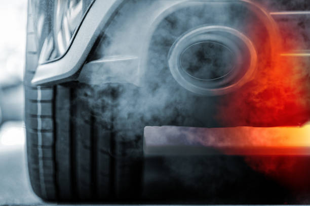 White smoke from exhaust