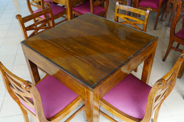 Dining table set for 4