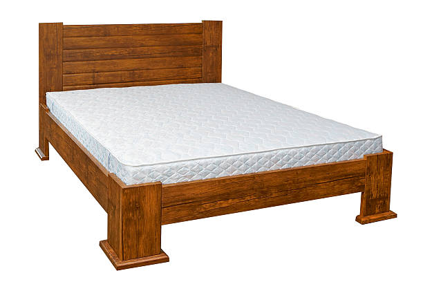 King bed frame with storage