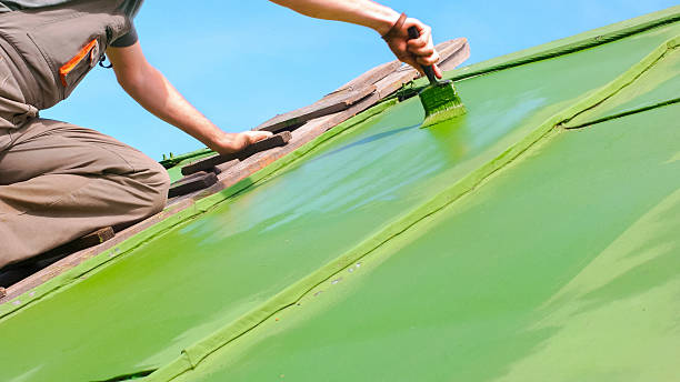 Roof painting has many benefits.