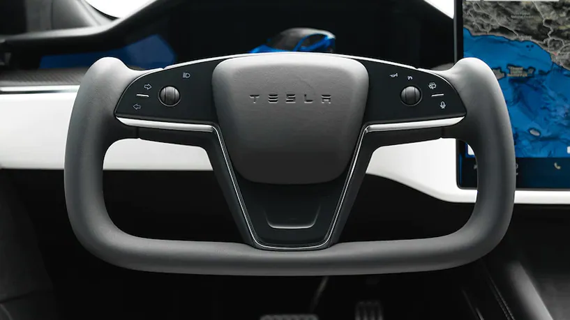 New Tesla Steering Wheel